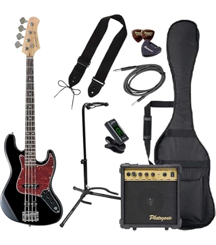 Amazon | PhotoGenic フォトジェニック エレキベース 初心者入門ライト