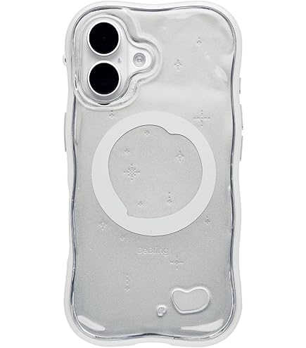 Amazon.co.jp: iFace BeBling iPhone 16 ケース (ホワイトオーロラ