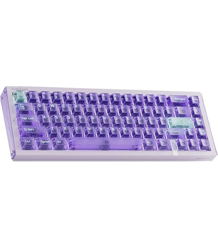 Amazon.co.jp: MelGeek MADE68 Pro Purple ラピッドトリガー