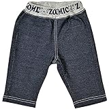 2017年 春物 ZOOMIC ズーミック ウエストプリント ニットデニム ７分丈パンツ ネイビー◇90cm