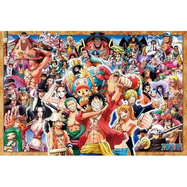 Amazon Onepiece ワンピース 1000 ピース麦わらの一味と能力者たち 1000 380 ジグソーパズル おもちゃ