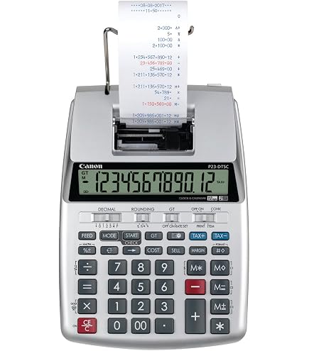 Amazon | P1-DHV-3 PRINTING CALC | プリンタ電卓 | 文房具・オフィス用品