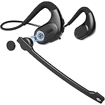 Amazon.co.jp: Bluetooth ヘッドセット 【マイク脱着式・実用新案取得