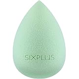SIXPLUS 多機能メイク用スポンジパフ 温度で変色する グリーン