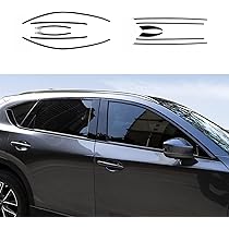 CX-5 KF系 ウィンドウモールカバー 12本セット 艶ありブラック CX-5 KF系 ウィンドウモールカバー 12本セット 艶ありブラック