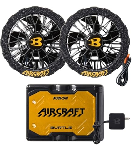 限定モデル] BURTLE ゴールドファン AC371T Amazon.co.jp: [バートル] [限定モデル] BURTLE ゴールドファン