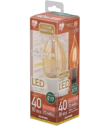 Amazon | パナソニック LED電球 口金直径17mm 電球25W形相当 電球色