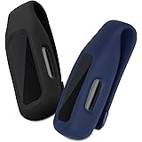 kwmobile 対応: Fitbit Inspire 3 / Inspire 2 / Ace 3 2x クリップホルダー - シリコン フィットネストラッカー クリップ