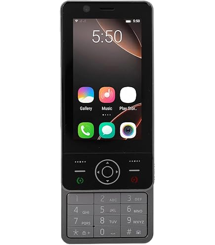 Amazon | Medwah 4G スマート タッチ スクリーン キーパッド 携帯電話
