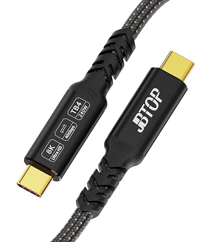 Amazon.co.jp: Thunderbolt 4 対応 ケーブル 1M、40Gbps高速転送