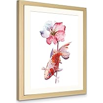 Amazon.co.jp: 絵画 インテリア 金魚 海洋の錦鯉 金魚 ラッキー