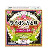 ライオンかとり線香 30巻箱入り ローズの香りEM