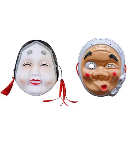 Amazon.co.jp: 能面 今若 能面袋付き (J3) : おもちゃ
