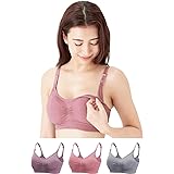 [チャーメイクボディ] 3枚セット 授乳ブラ マタニティブラ ストラップオープン 産前 産後 延長ホック付き ブラエクステンダー