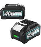 Amazon.co.jp: Enermall マキタ 40V バッテリー【2個セット】互換品