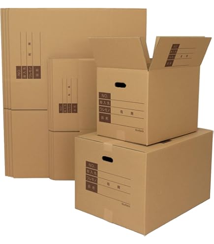 Amazon.co.jp: ジョインテックス(Jointex) WF穴付ダンボール箱 大 10枚