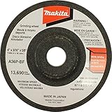 Makita 741405-2-1 4-Inch 36 Grit Grinding Wheel [並行輸入品]