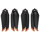 Air 2 for DJI ドローン プロペラブレード Mavic Air 2/Air 2s ドローン対応 7238F 低ノイズ 翼の刃 オレンジストライプ(4pces)