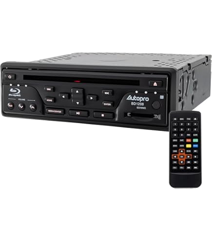 Amazon.co.jp: AutYRBY Blu-ray 1 DINダッシュDVDプレーヤー USB