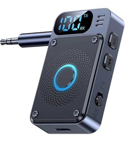 Amazon | 【LEDディスプレイ】SETHDA Bluetooth 5.4 トランスミッター