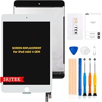 Amazon.co.jp: SRJTEK For iPad Mini 4 A1538 A1550 修理用