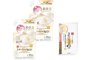 なめらか本舗 リンクルジェルクリーム(つめかえ用) 2個セット+おまけ付き 100g×2個 豆乳イソフラボン エイジングケア ピュアレチノール(保湿) オールインワンジェル