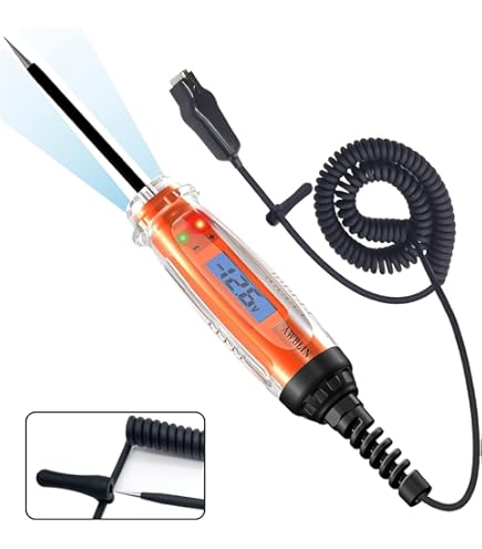 Test Light Automotive Circuit Tester With 20FT Extension Cord, Power