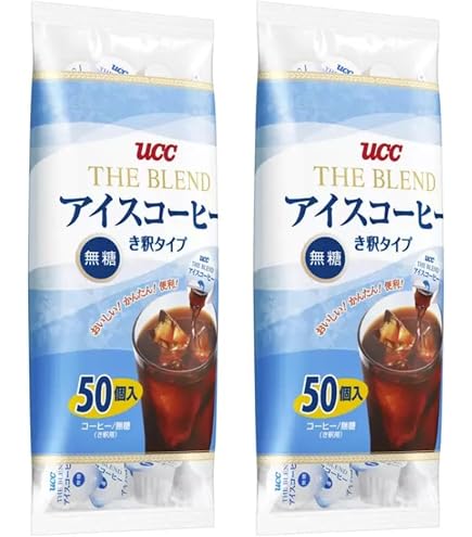 Amazon.co.jp: 【お徳用】UCC THE BLENDアイスコーヒーポーション(無糖
