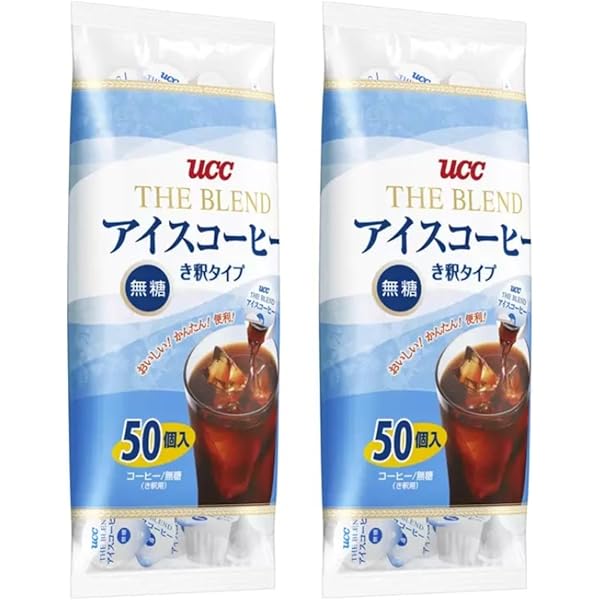 Amazon | UCC THE BLENDアイスコーヒーポーション(無糖希釈