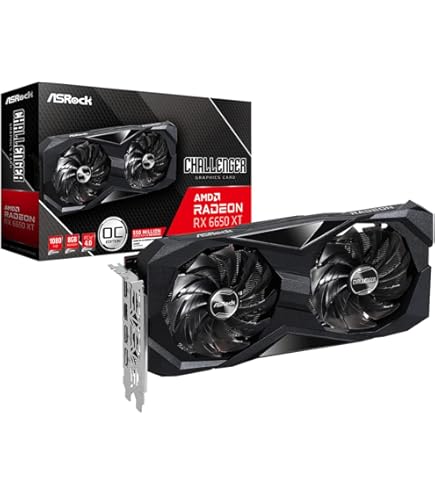 Amazon | ASRock グラフィックボード RX 6600 XT PGD 8GO AMD