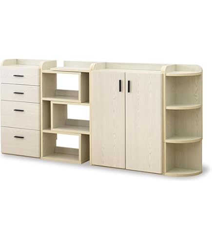 Amazon｜日本製 完成品 カウンター下収納 DX 奥行25 高さ87 (引き出し