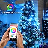 PLAYBULB Extension Pack String Lights, Water Resistant Color Changing Smart LED Festival Rope Fairy 