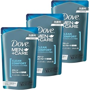 Dove MEN(ダヴメン) ダヴ クリーンコンフォート 泡洗顔 つめかえ用 110ml×3個