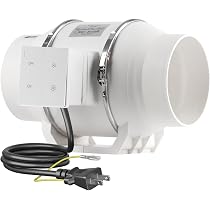 Amazon.co.jp: BreeRainz ダクトファン 150mm 高低速2段階切替 純銅