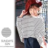 （サンデイズサン）SUNDAYS SUNコクーンチュニック ユニセックス ロンＴ 130 ネイビー