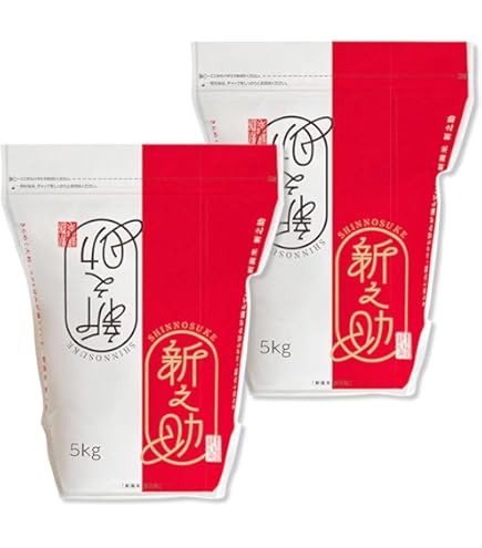 Amazon.co.jp: 新之助 お米 10kg (5kg×2) 新潟県［令和7年産］受注精米