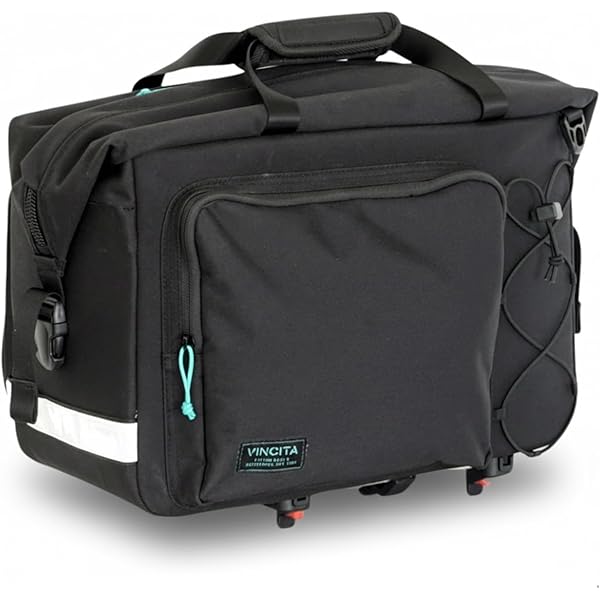 Vincita R&B Rackbag – Convertible Rack Bag and Backpack for