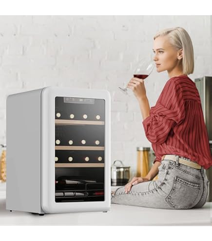 Amazon.co.jp: ワインセラー コンプレッサー式 20本収納 64L ワイン