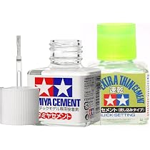 Amazon.co.jp: 【2種セット】プラモデル用接着剤 タミヤ セメント