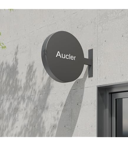 Amazon | 【天通ライト】壁付け 看板 本体販売プレートサイズ