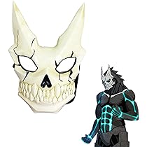 Amazon.co.jp: 怪獣8号 コスプレ 仮面 マスク コスプレ道具 お面