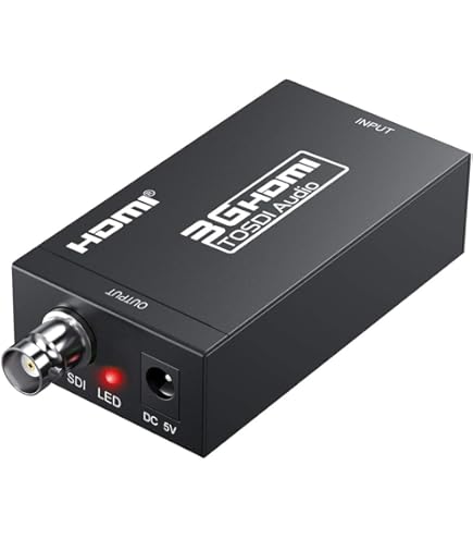 Amazon | MEDIAEDGE(メディアエッジ) ANALOG to HDMI/SDI コンバーター