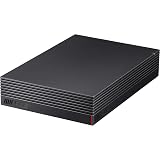 【Amazon.co.jp限定】バッファロー CMR HDD採用 外付けハードディスク 4TB テレビ録画/PC/PS4/4K対応 バッファロー製nasne™対応 静音&コンパクト 日本製 故障予測 みまもり合図 HD-ACD4U3