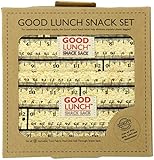 SugarBooger Good Lunch Snack Sack, Ruler, 3-Count [並行輸入品]