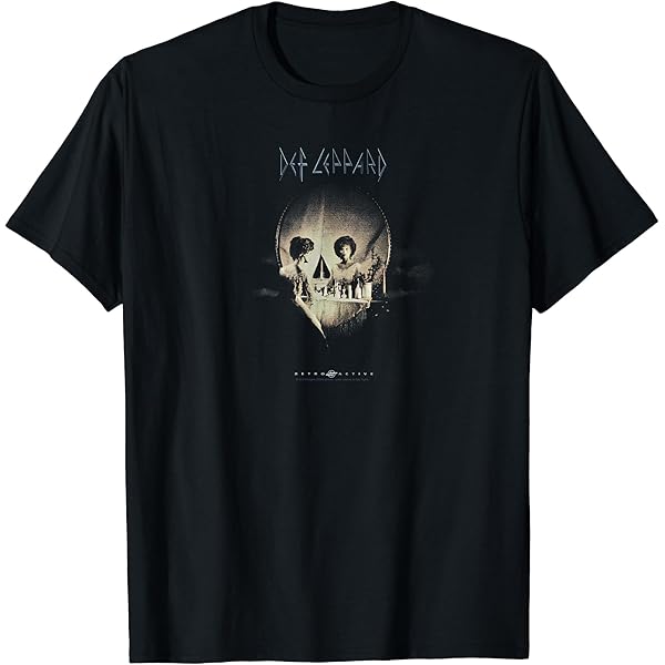 Amazon | Def Leppard パイロマニア ヴィンテージ Tシャツ | T
