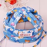 ベビー ヘルメット SAVOKI 綿100％ 頭部保護 サイズ調節可能 怪我防止 衝撃吸収 軽量透気 高密度スポンジ 赤ちゃん用 出産祝い 04