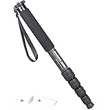 INNOREL 一脚 カメラ用 カーボン製 26lb/12kg耐荷重 5セクション伸縮可能 コンパクト 便利 軽量 旅行用（RM325C）