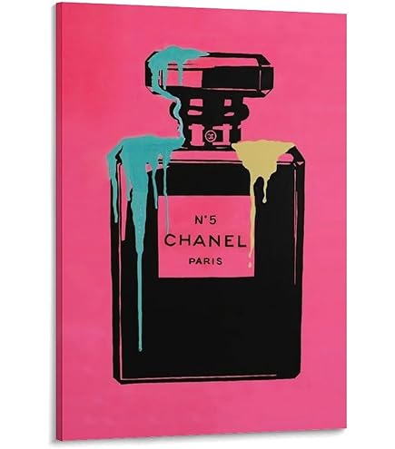 Amazon.co.jp: シャネル No.5 パルファム ボトルアート、モダンで