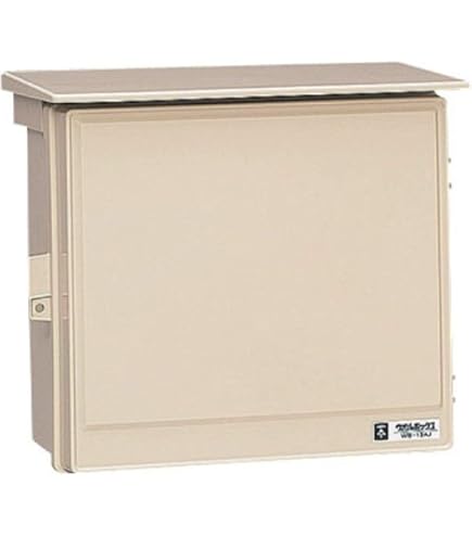 Amazon.co.jp: 未来工業 ウオルボックス 透明蓋・屋根無・タテ型