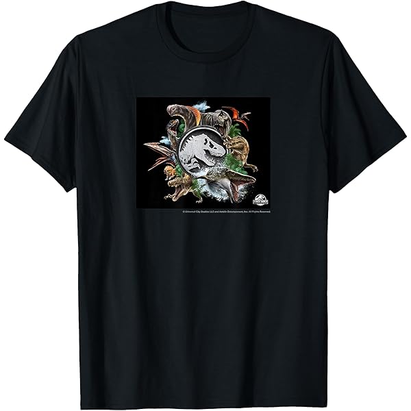 Amazon | Jurassic World Rebirth LAND SEA AIR 01 Tシャツ | T